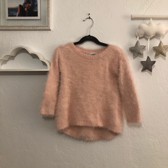 Old Navy Other - 4/$20 Old Navy Fluffy Pink Tunic Sweater